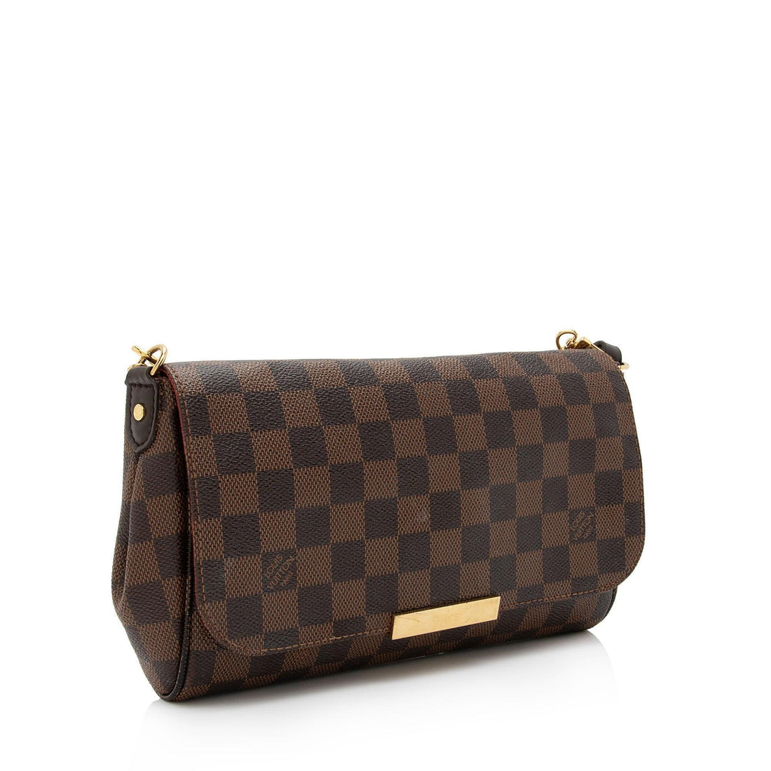 LV Damier Ebene Favorite MM Shoulder Bag