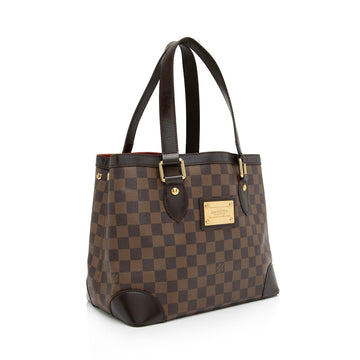 Louis Vuitton Damier Ebene Hampstead PM Tote (SHF-2yiiMs)