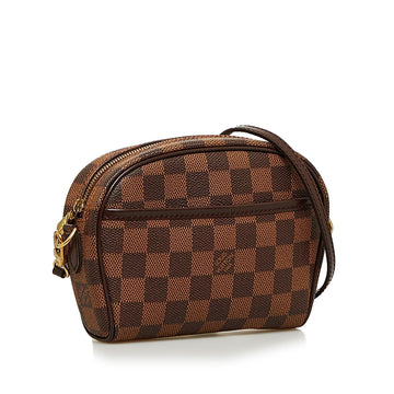 Louis Vuitton Damier Ebene Ipanema Pochette (SHG-lQAcPn)