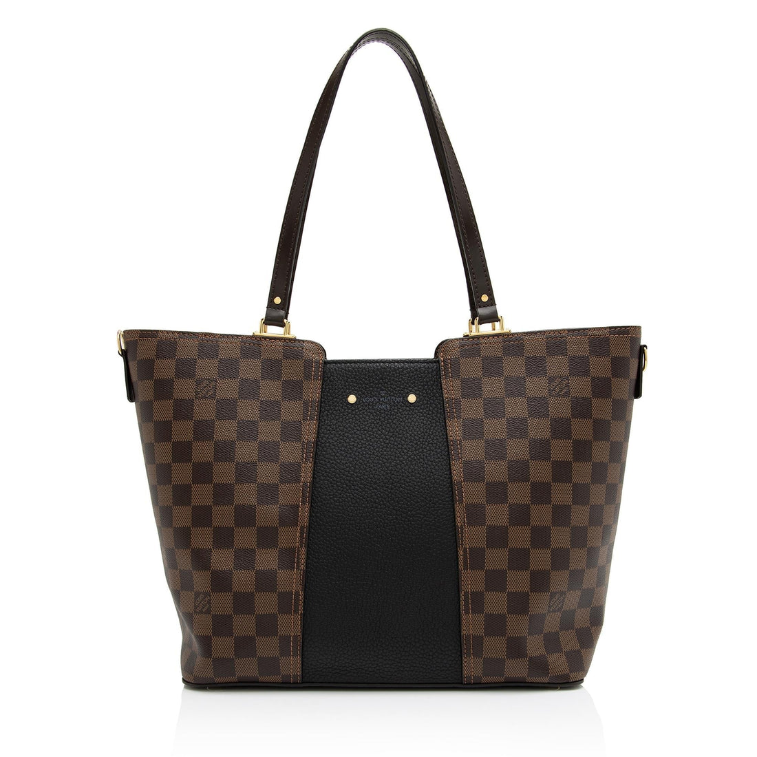 Louis Vuitton Damier Ebene Jersey Tote (SHF-2AG6WA)
