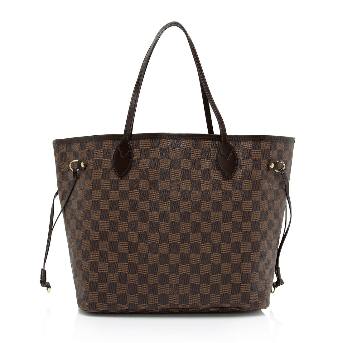 Louis Vuitton Damier Ebene Neverfull MM Tote (SHF-jASFZJ)