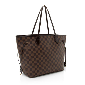 Louis Vuitton Damier Ebene Neverfull MM Tote (SHF-O62sUL)