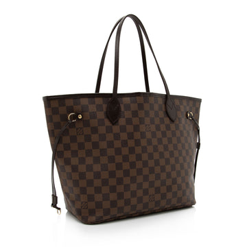 Louis Vuitton Damier Ebene Neverfull MM Tote (SHF-E7lEME)