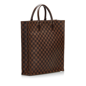 Louis Vuitton Damier Ebene Sac Plat (SHG-yOzQeM)