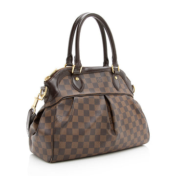 Louis Vuitton Damier Ebene Trevi PM Satchel (SHF-19000)