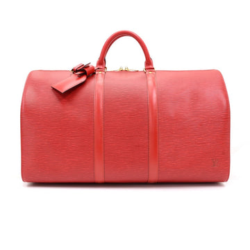 Louis Vuitton EPI Leather Keepall 45 Duffle Bag