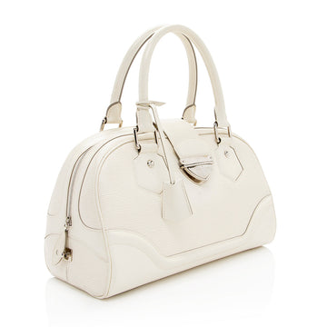 Louis Vuitton Epi Leather Bowling Montaigne GM Satchel - FINAL SALE (SHF-19092)