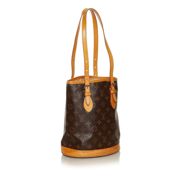 Louis Vuitton Monogram Bucket PM (SHG-34404)