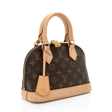 Louis Vuitton Monogram Canvas Alma BB Satchel (SHF-WpS5H4)