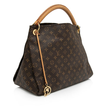 Louis Vuitton Monogram Canvas Artsy MM Shoulder Bag (SHF-q9Acva)