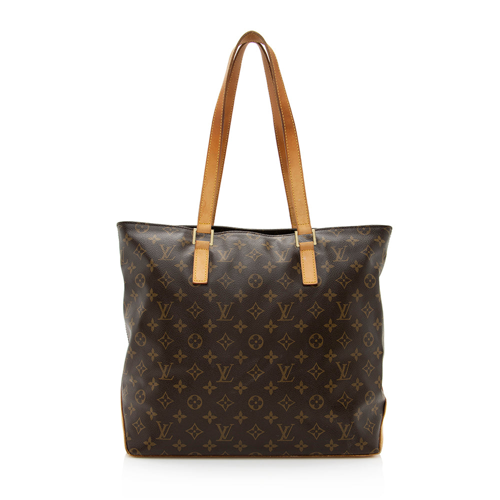 Louis Vuitton Monogram Canvas Cabas Mezzo Tote (SHF-19431)