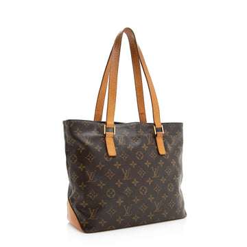 Louis Vuitton Monogram Canvas Cabas Piano Tote (SHF-so7ghT)