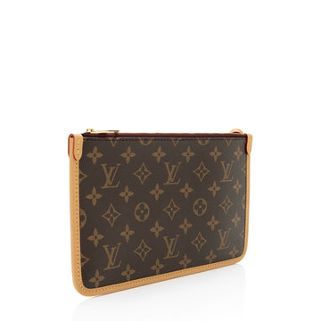Louis Vuitton Monogram Canvas CarryAll MM Pochette (SHF-Gj14ZU)