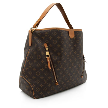 Louis Vuitton Monogram Canvas Delightful GM Shoulder Bag (SHF-vimQ1R)