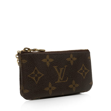 Louis Vuitton Monogram Canvas Key Pouch (SHF-lwo6sC)