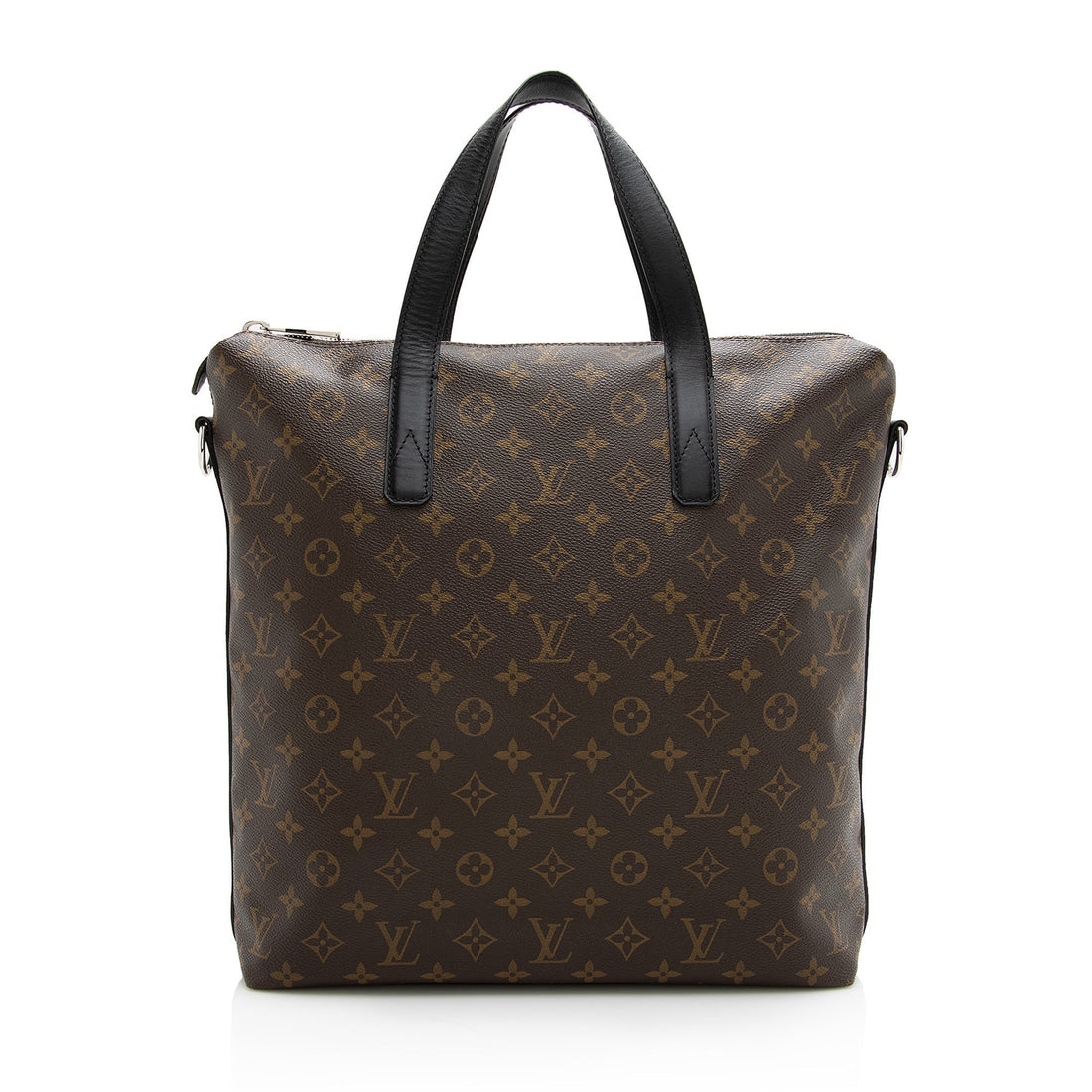 Louis Vuitton Monogram Canvas Macassar Kitan Tote (SHF-22793)