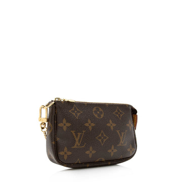 Louis Vuitton Monogram Canvas Mini Pochette Accessoires (SHF-16385)