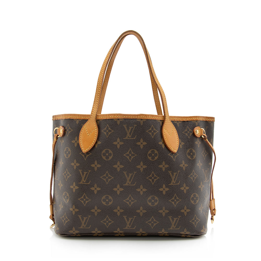 Louis Vuitton Monogram Canvas Neverfull PM Tote (SHF-16726)