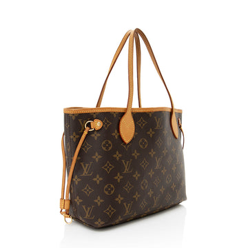 Louis Vuitton Monogram Canvas Neverfull PM Tote (SHF-19412)