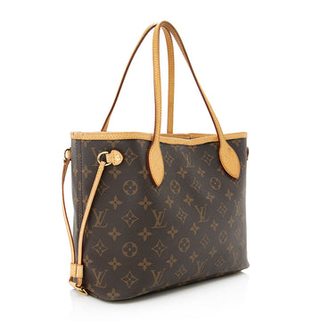 Louis Vuitton Monogram Canvas Neverfull PM Tote (SHF-20249)