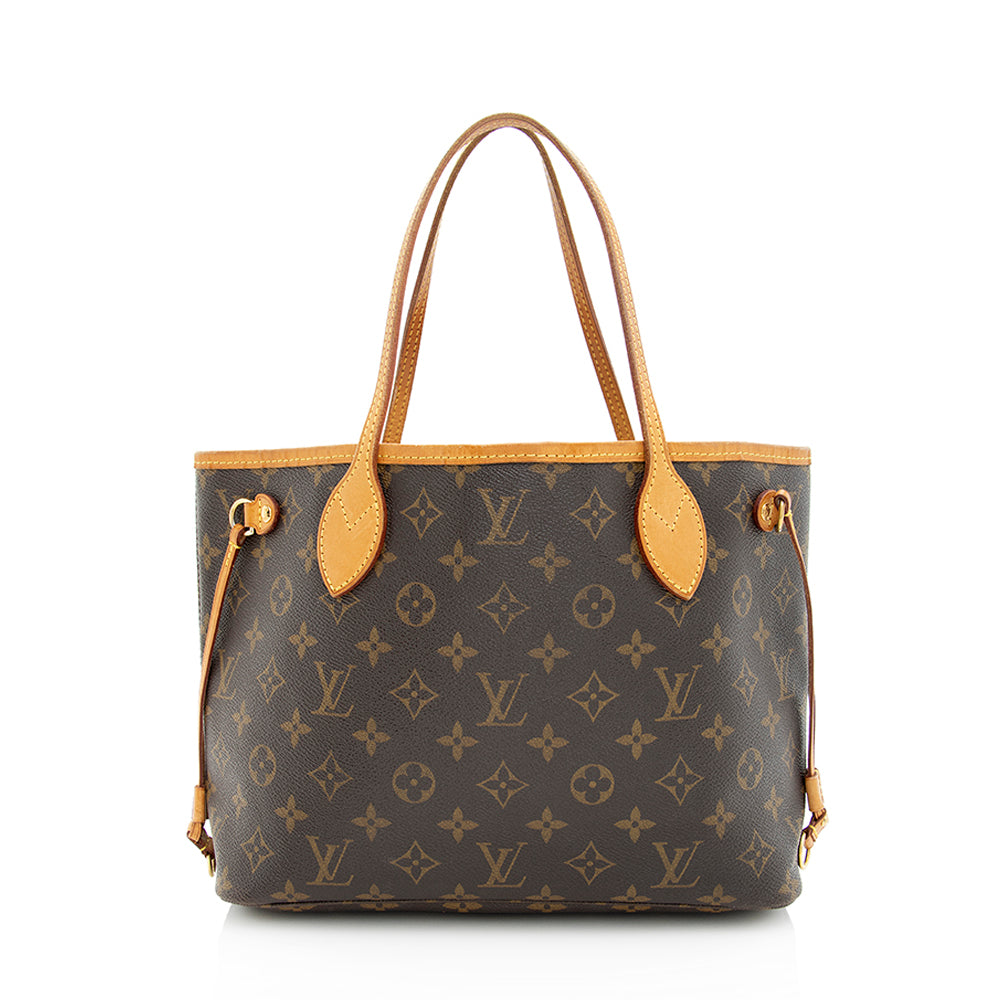 Louis Vuitton Monogram Canvas Neverfull PM Tote (SHF-19488)
