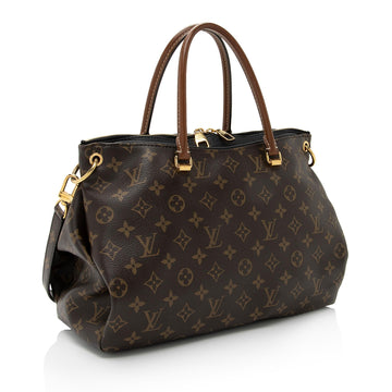 Louis Vuitton Monogram Canvas Pallas Satchel (SHF-96JW7w)