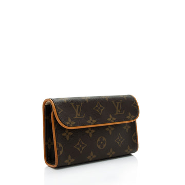 Louis Vuitton Monogram Canvas Pochette Florentine Small Belt Bag (SHF-9aCUhN)