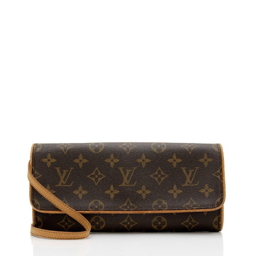 Louis Vuitton Monogram Canvas Pochette Twin GM Shoulder Bag