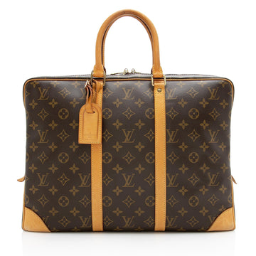 Louis Vuitton Monogram Canvas Porte Documents Voyage Bag