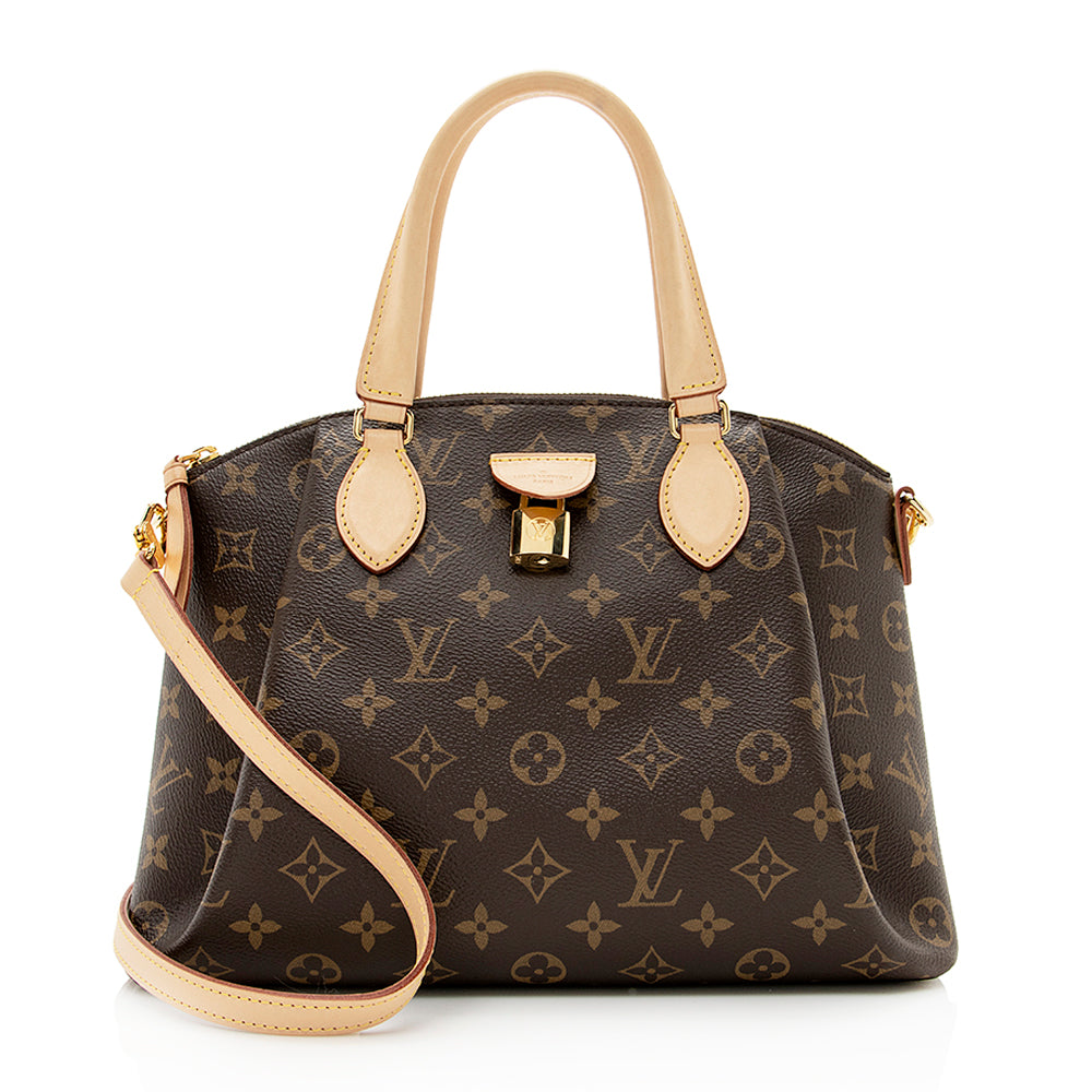 Louis Vuitton Monogram Canvas Rivoli PM Tote (SHF-20856)