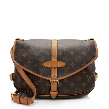 Louis Vuitton Monogram Canvas Saumur 30 Messenger Bag