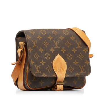 Louis Vuitton Monogram Cartouchiere MM (SHG-ccRg4F)