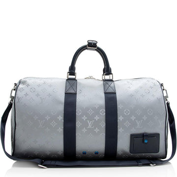 Louis Vuitton Monogram Satellite Bandouliere Keepall 50 Duffel Bag