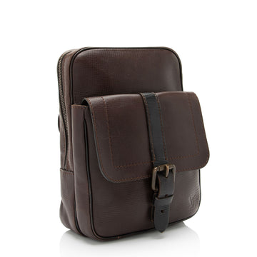 Louis Vuitton Utah Leather Iroquois Small Messenger Bag (SHF-da66x9)