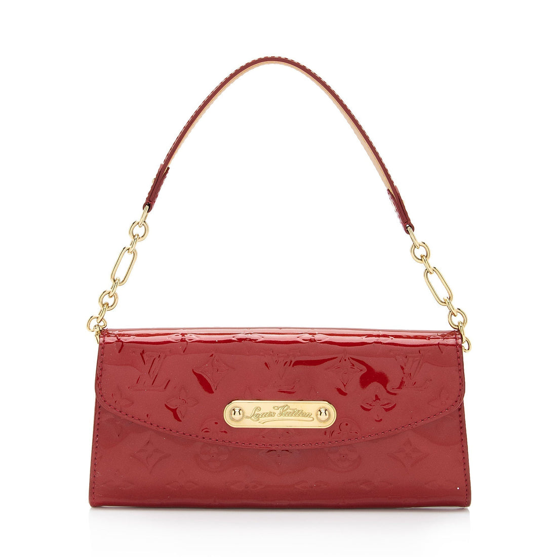 Louis Vuitton Vernis Sunset Boulevard Clutch (SHF-vYawfW)
