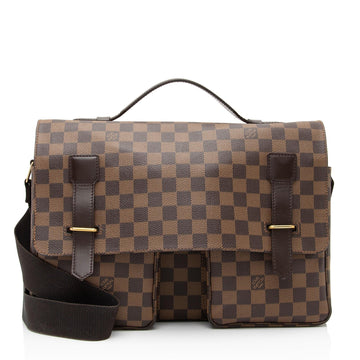 Louis Vuitton Vintage Damier Ebene Broadway Messenger Bag