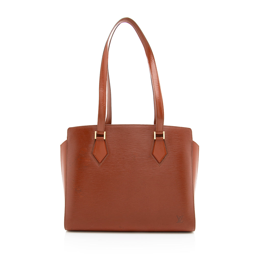 Louis Vuitton Vintage Epi Leather Duplex Tote (SHF-19003)