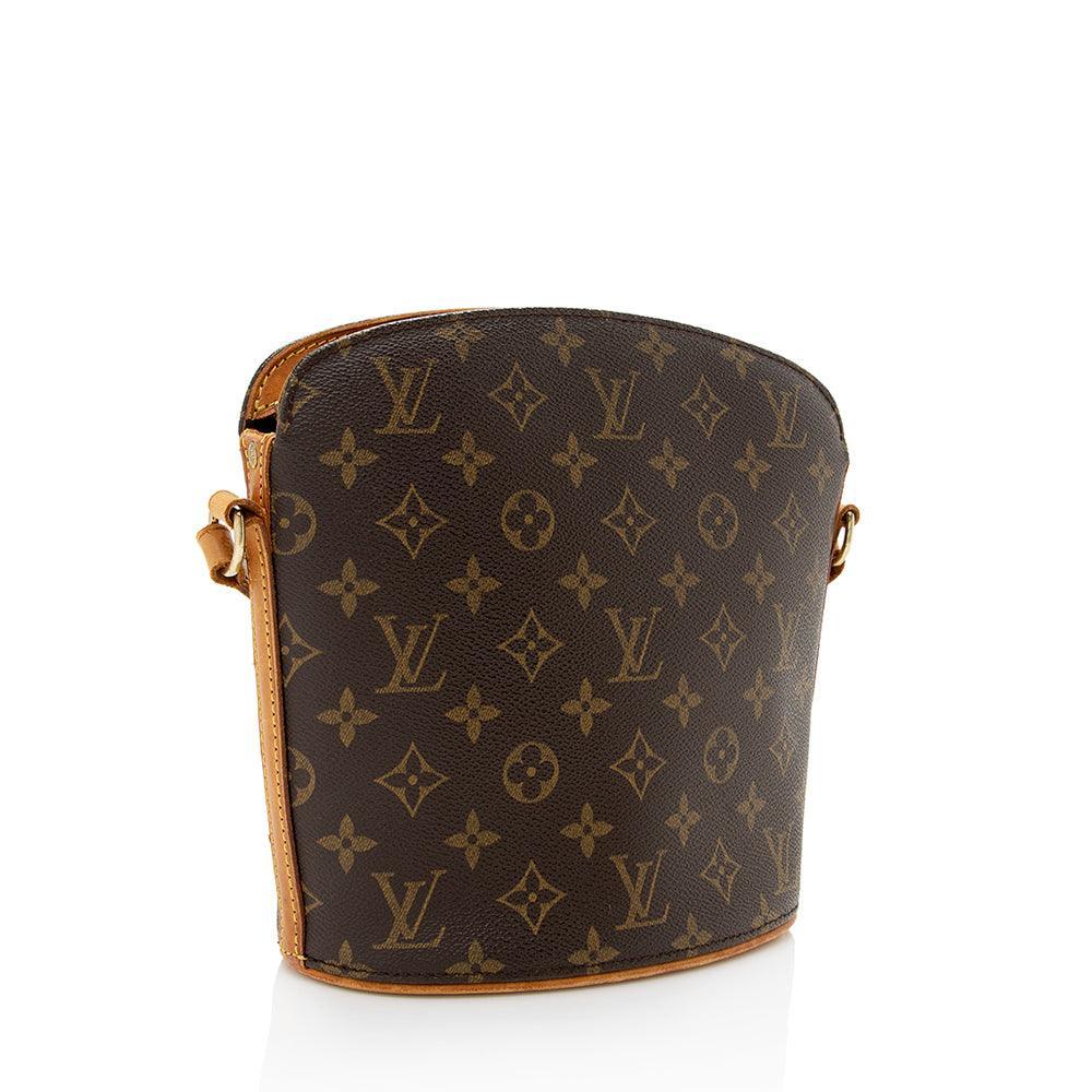 Louis Vuitton Vintage Monogram Canvas Drouot Shoulder Bag