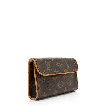 Louis Vuitton Monogram Canvas Pochette Florentine Small Belt Bag (SHF-qZUZA3)