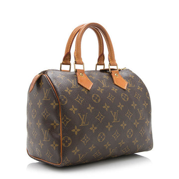 Louis Vuitton Vintage Monogram Canvas Speedy 25 Satchel (SHF-BMdwOf)