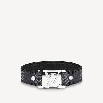 LOUIS VUITTON Monogram Hockenheim Canvas Bracelet