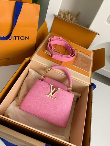 LV Capucines Mini "Pink"