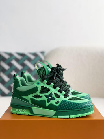 LV Skate Trainer Green Sneaker