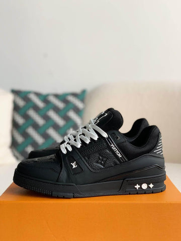 LV Trainer All Black Sneaker