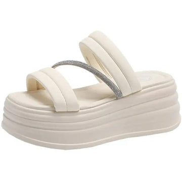 Luxe Lounge Platform Slippers