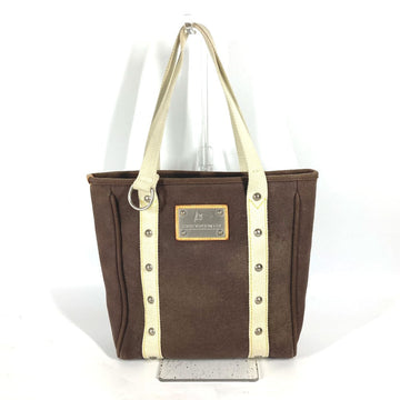 LOUIS VUITTON Shoulder Bag M80663 canvas Brown Antigua Hippo MM Women Used
