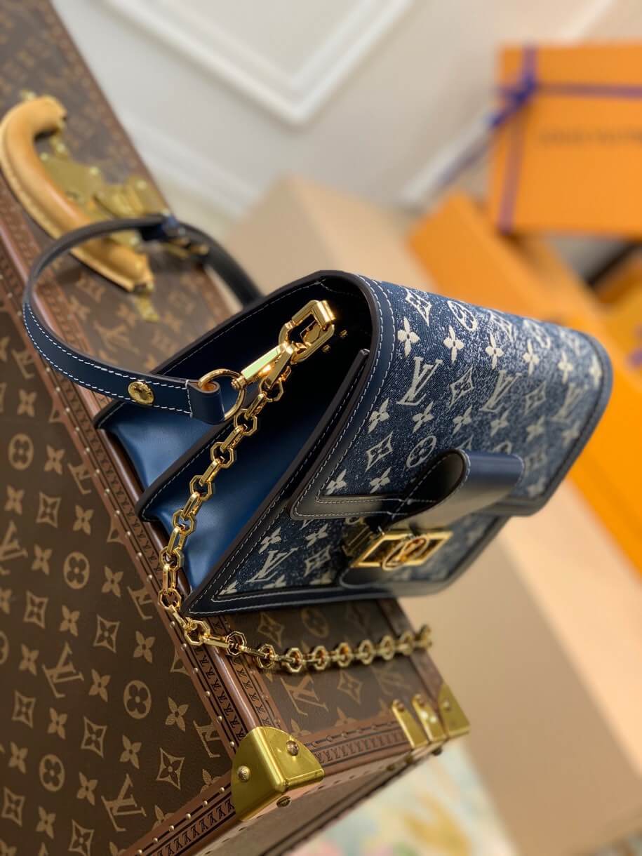 M59631 Dauphine Monogram 25cm Blue jeans