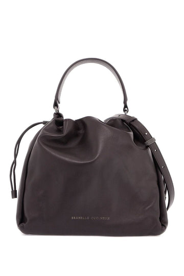 HANDBAG WITH MONILE EMBELL