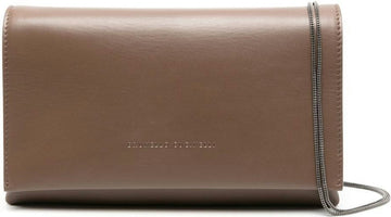 LOGO-DEBOSSED LEATHER CROSSBODY BAG