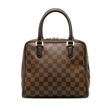 Brown Louis Vuitton Damier Ebene Brera Handbag